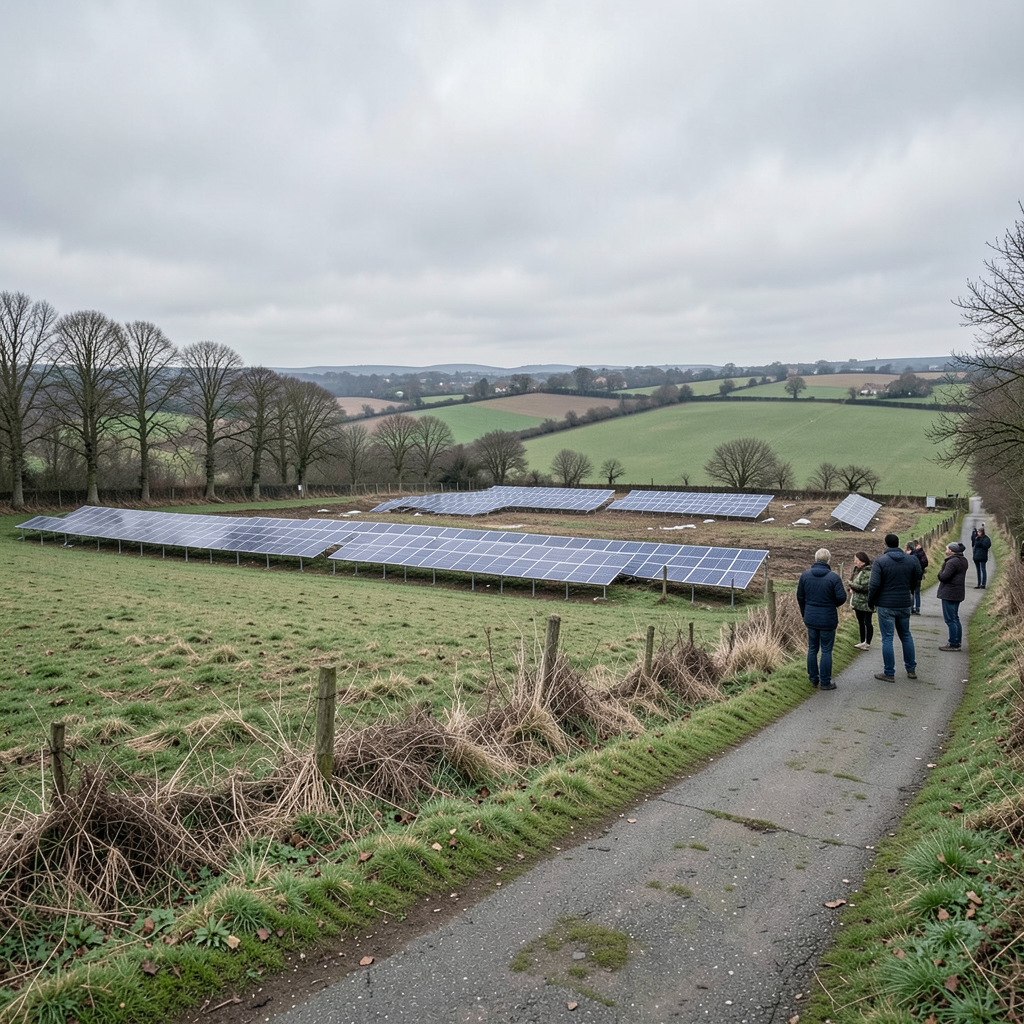 Campaigners angry as solar farm decision delayed to November